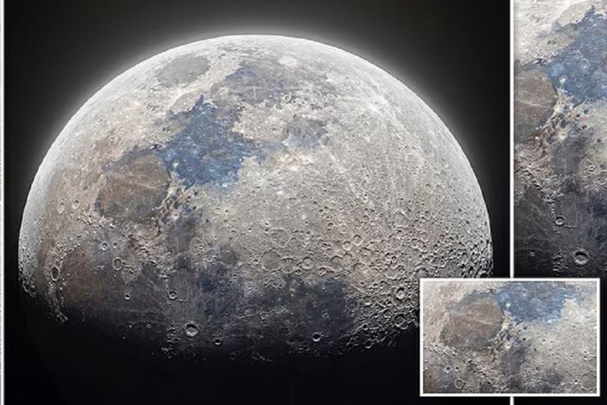 عکس | ثبت جزئیات باورنکردنی از ماه با تلفیق ۲۸۰ هزار تصویر