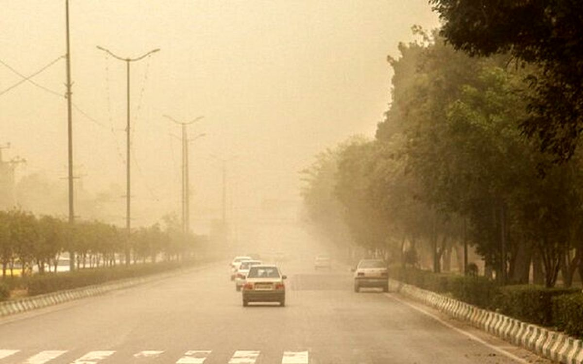 هوای شهر کرمانشاه در وضعیت  بحران  قرار گرفت