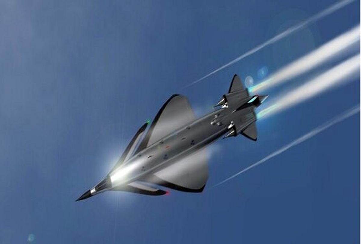 عکس | ساخت یک هواپیما با سرعت موشک!