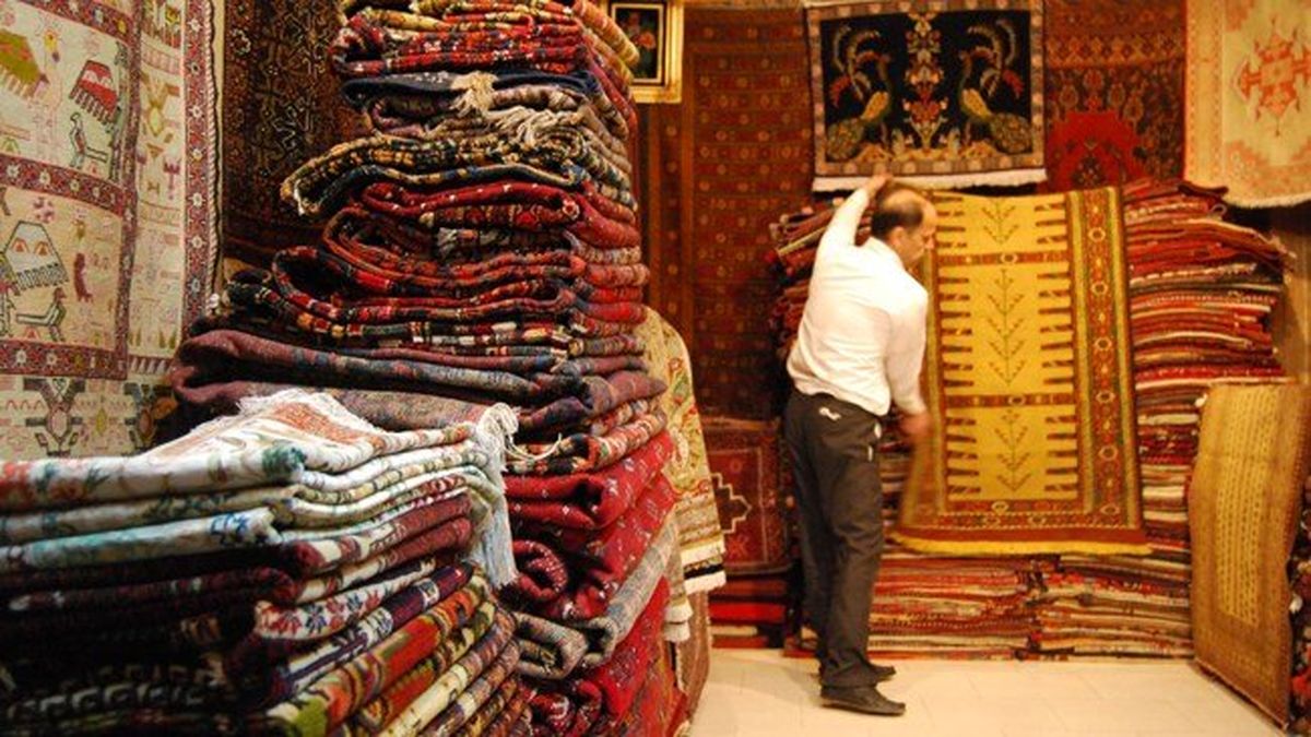 صادرات فرش دستباف ایران به ۵۰ میلیون دلار کاهش یافته