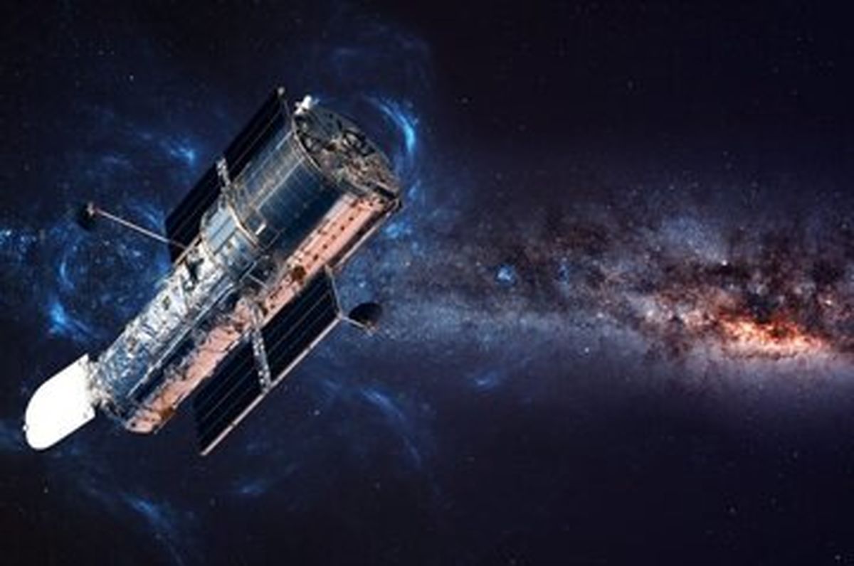 عکس | شکار استثنایی تلسکوپ هابل/ نمایی زیبا از یک گرداب کهکشانی