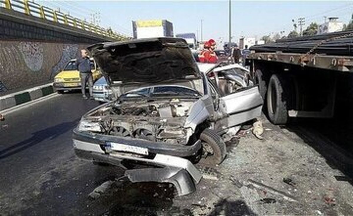 بیشترین و کمترین سن تصادفات در تهران