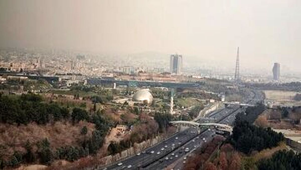 کیفیت هوای تهران برای گروه‌های حساس « ناسالم » شد