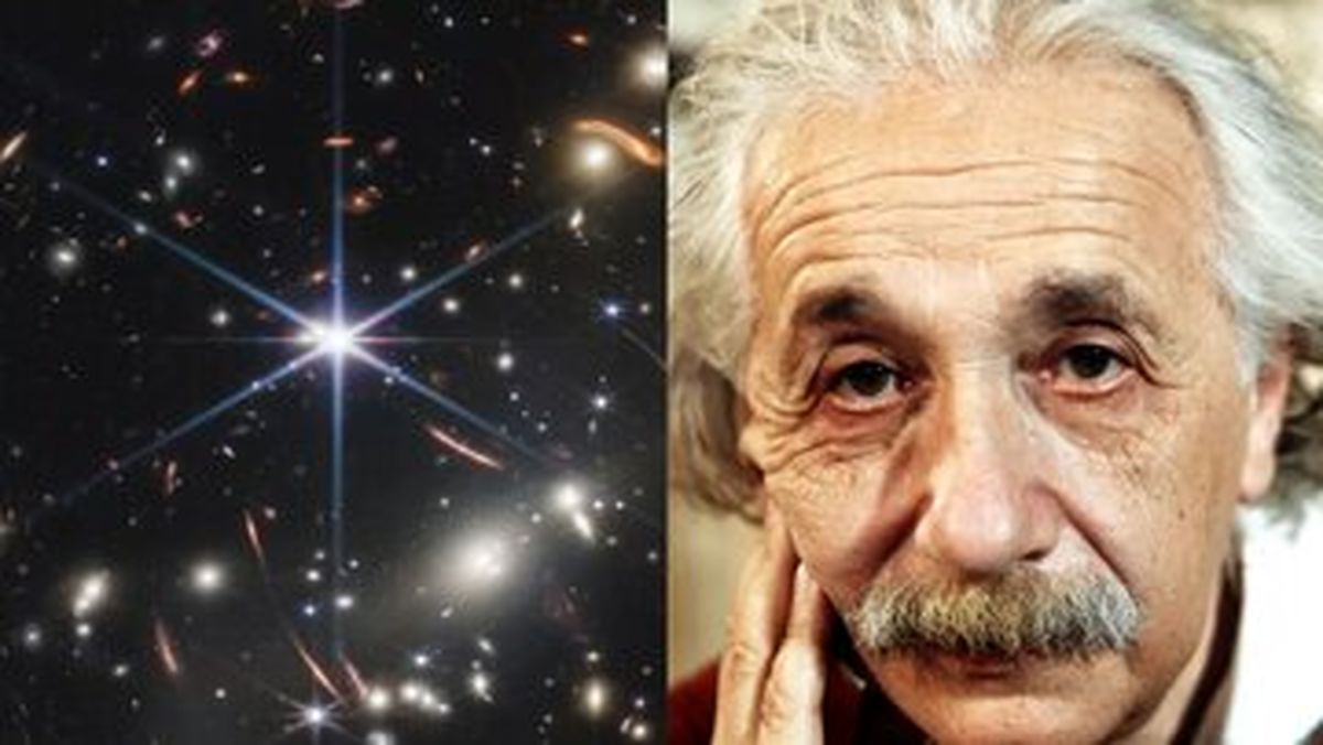 عکس | اثبات یک نظریه اینشتین در دل آسمان!