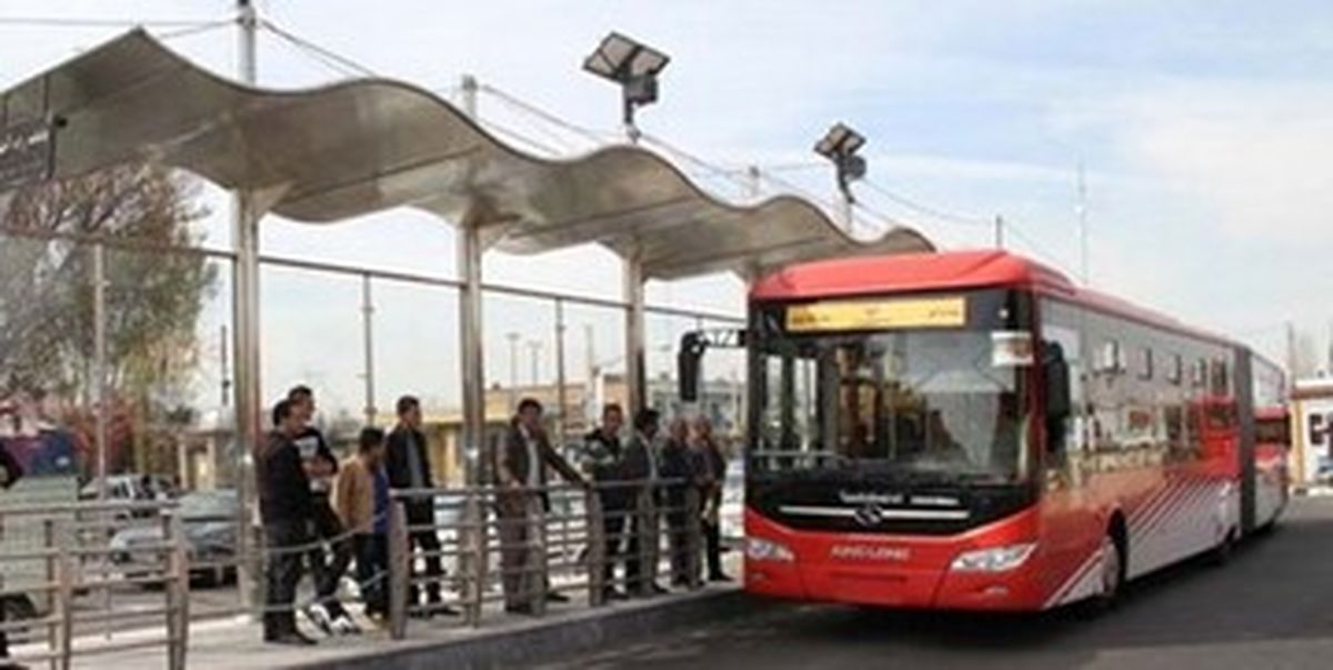 عکس | فاجعه مدیریتی در قلب پایتخت؛ صف طولانی در ایستگاه BRT!