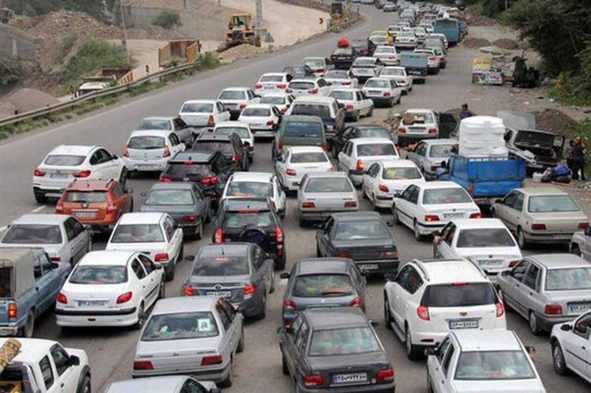ترافیک فوق سنگین در جاده‌های مازنداران با هجوم مسافران