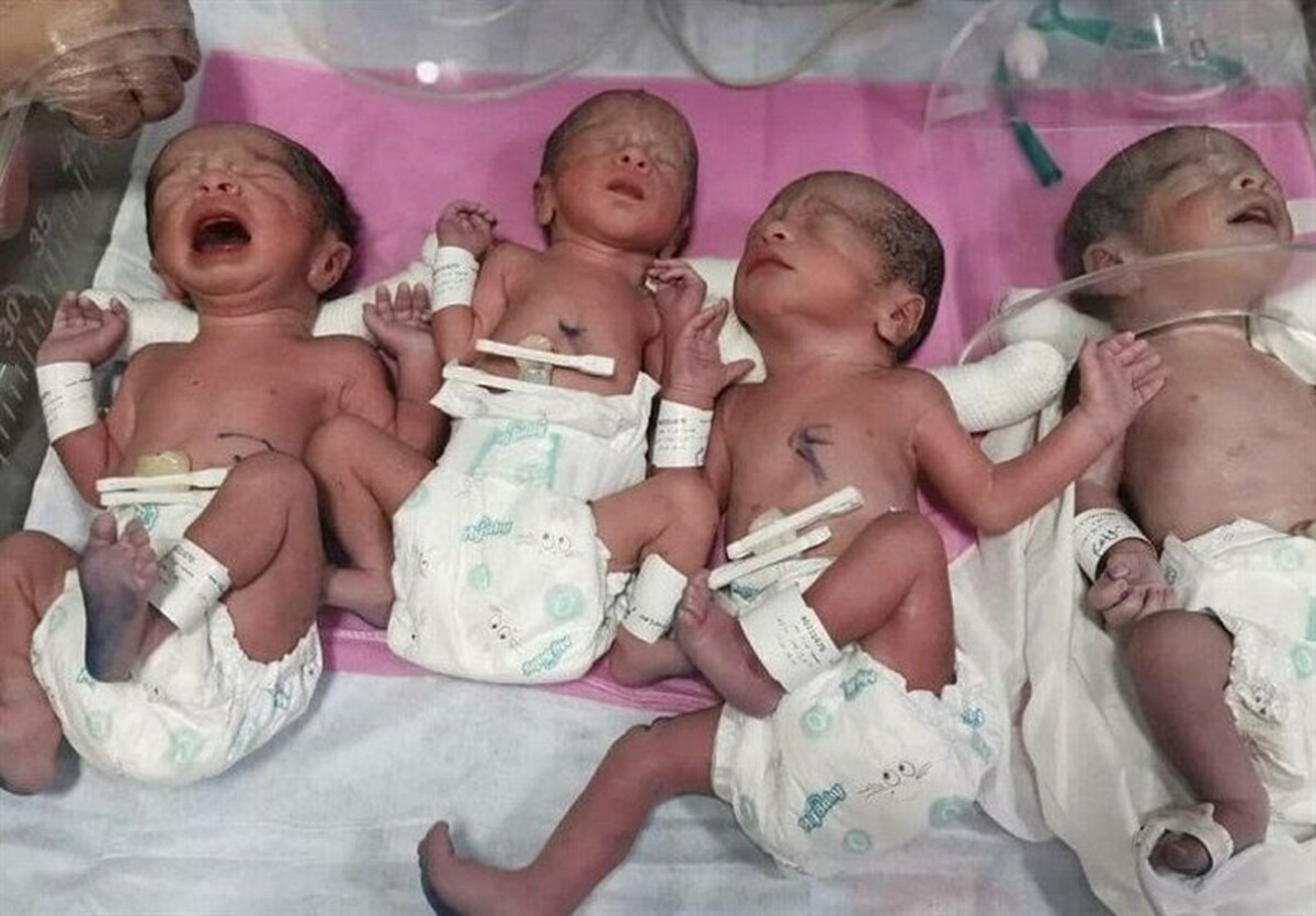 سه زن باردار در گچساران ۹ کودک به دنیا آوردند