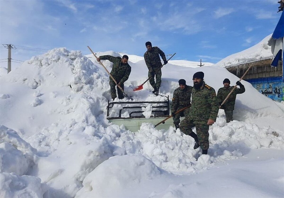 ویدیو | ایران وسط تابستان هم برف دارد