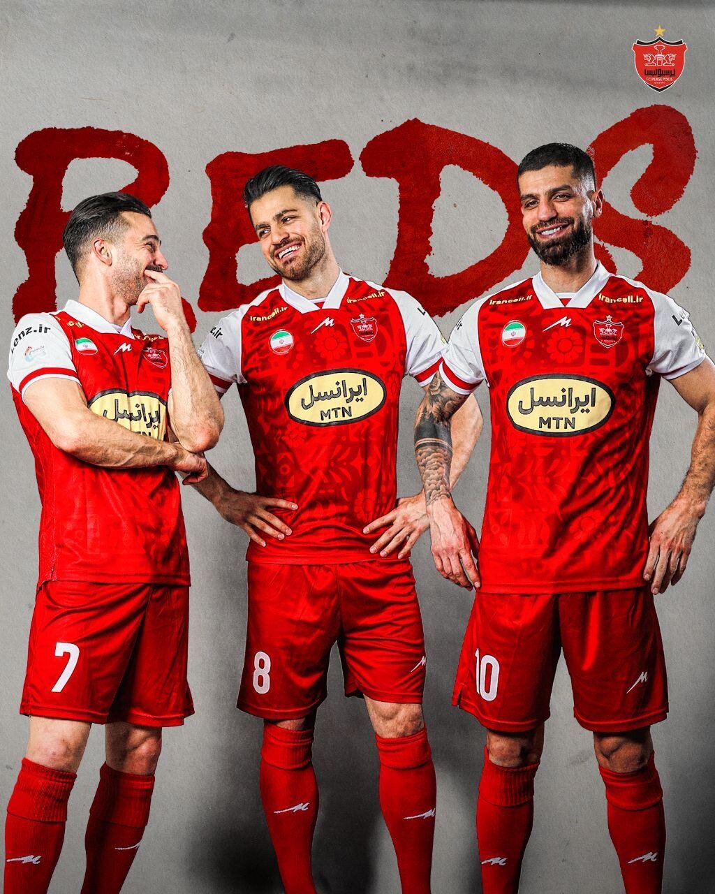 عکس | پیراهن جدید پرسپولیس شکوه دوره هخامنشی را زنده کرد