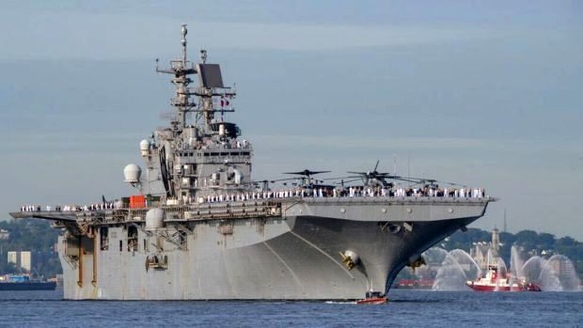 هشدار ناوگان پنجم نیروی دریایی آمریکا درباره ایران