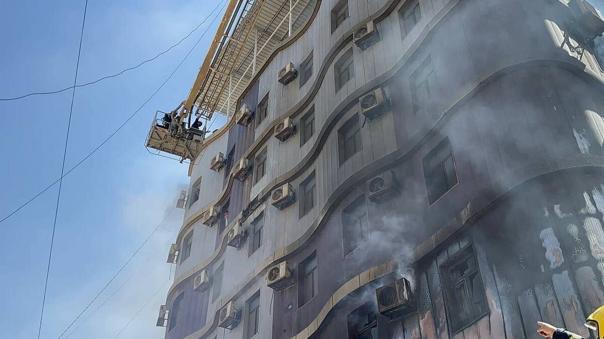 حال ۴ زائر ایرانی در آتش‌سوزی نجف وخیم است