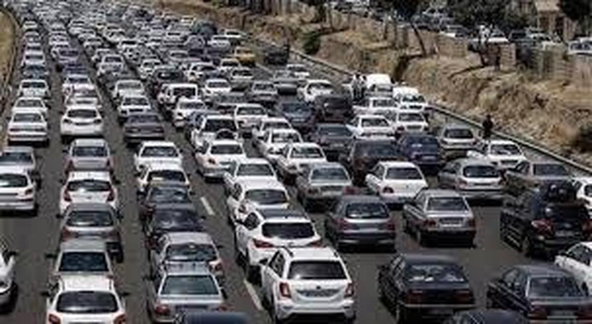 ترافیک سنگین در خروجی‌های تهران!