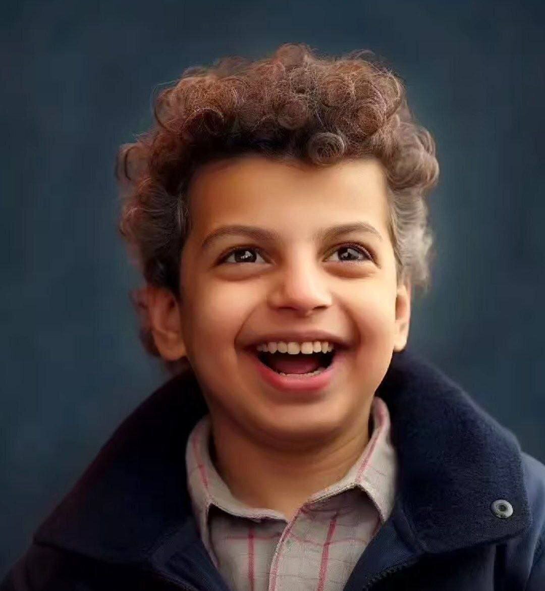 عکس | کودکی عادل فردوسی‌پور به روایت هوش مصنوعی