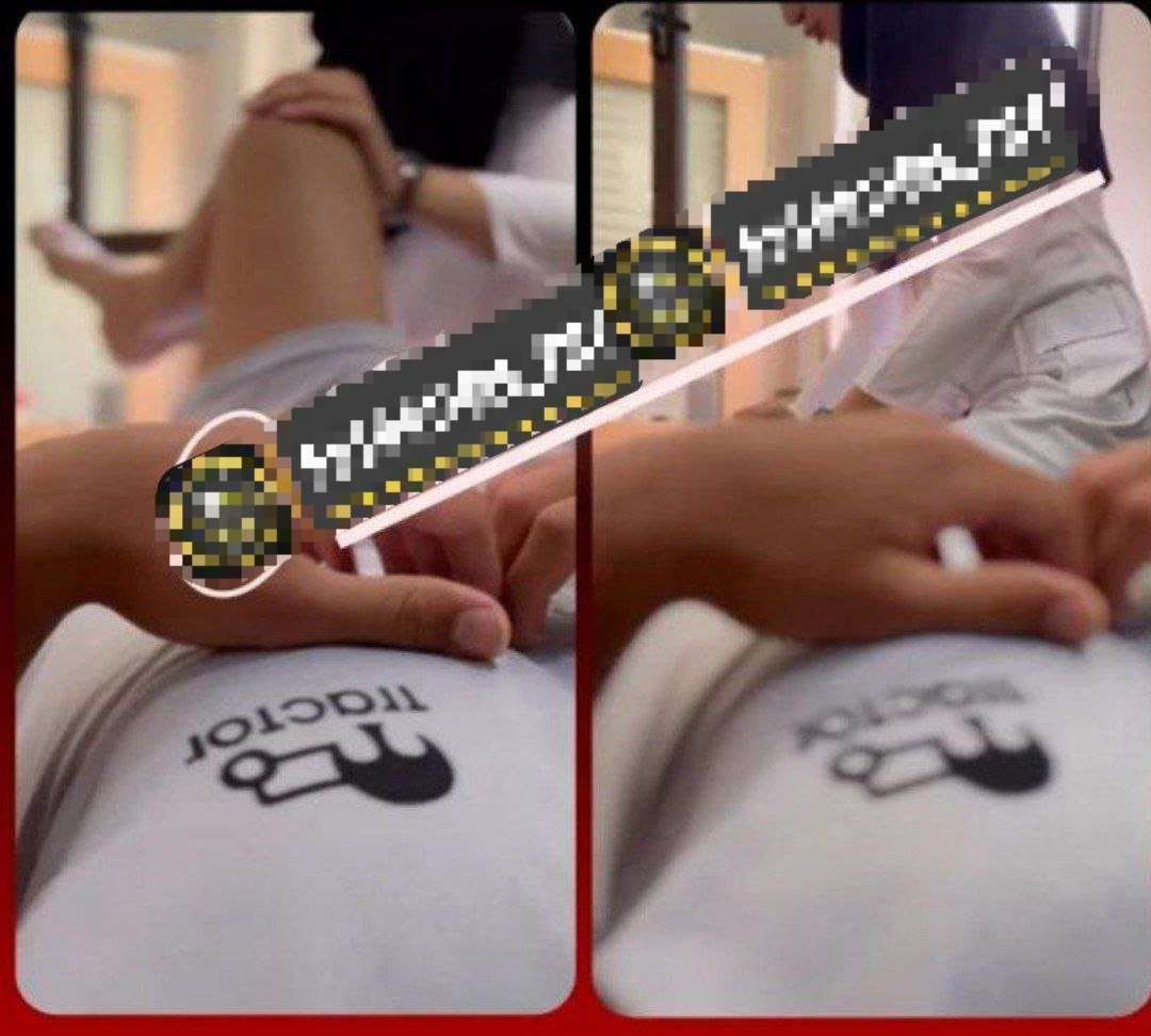 عکس | حاشیه‌های حضور ماساژور زن در تمرین‌های تراکتور