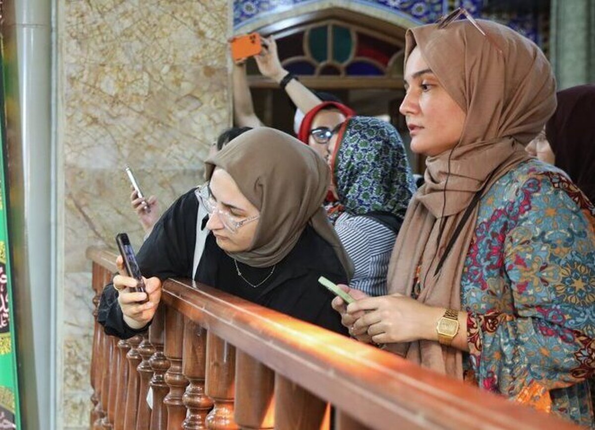 تصاویر | توریست‌ها زن مهمان ویژه عزاداری‌های یزد