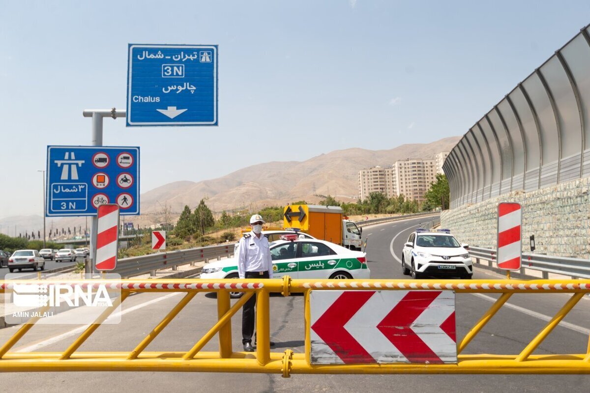 آزادراه تهران-شمال و جاده چالوس مسدود است