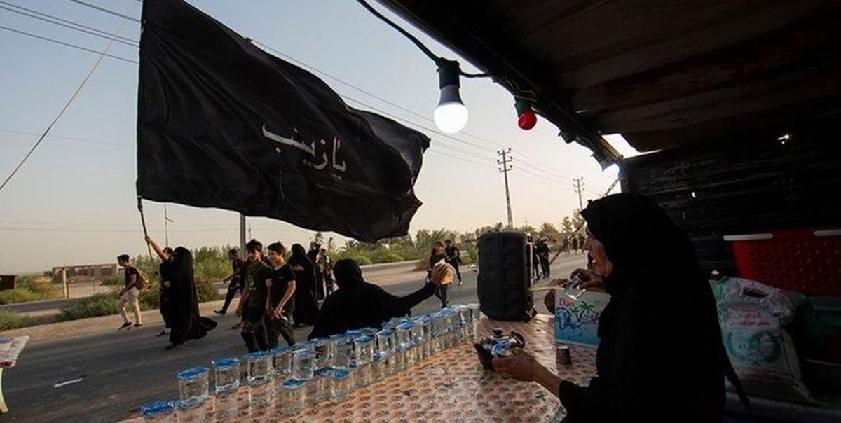عکس | موکب کنار سفارت آمریکا در بغداد خبرساز شد
