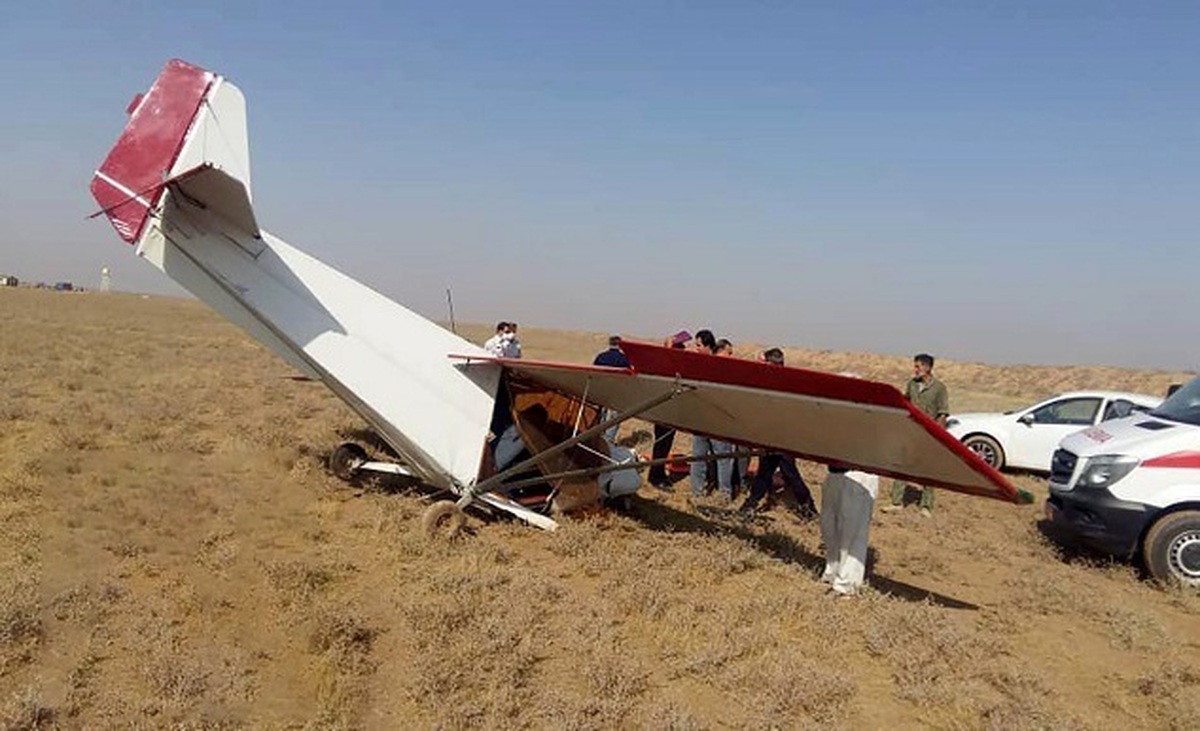 سقوط هواپیمای آموزشی ۲ کشته برجای گذاشت