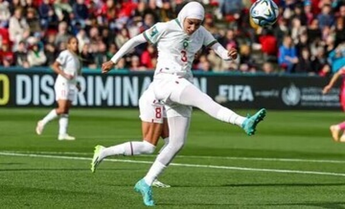 عکس | تفاوت فوتبالیست زن مراکشی و زنان ایرانی چیست؟