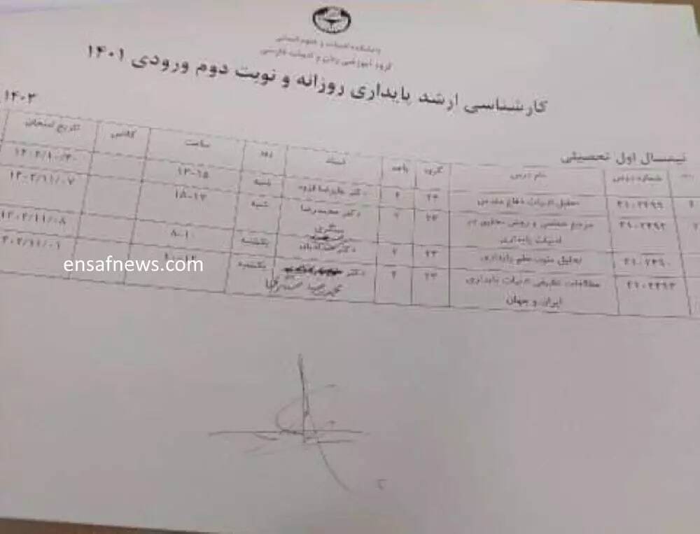 اتفاق غیرمنتظره در دانشگاه تهران | مداح معروف استاد دانشگاه شد + عکس