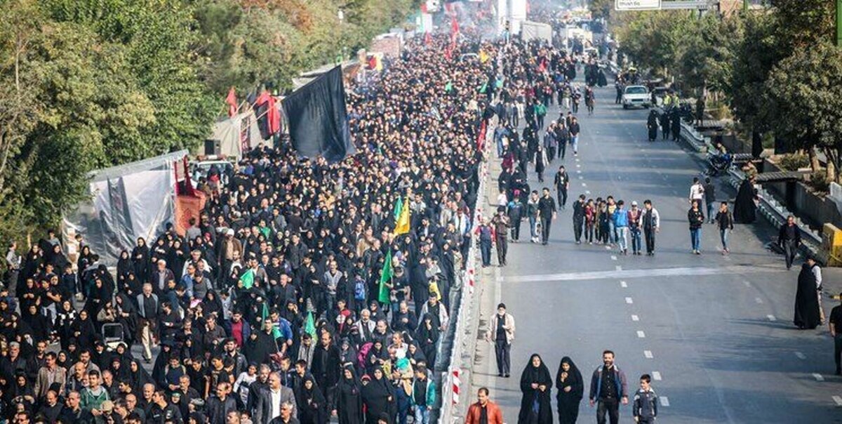 پیاده روی اربعین در تهران | ۵ مسیر پیاده‌روی جاماندگان اعلام شد