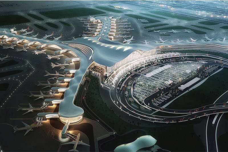 عکس | مدرنترین ترمینال فرودگاهی | ظرفیت پذیرش ۴۵ میلیون مسافر در سال عکس | مدرنترین ترمینال فرودگاهی | ظرفیت پذیرش ۴۵ میلیون مسافر در سال