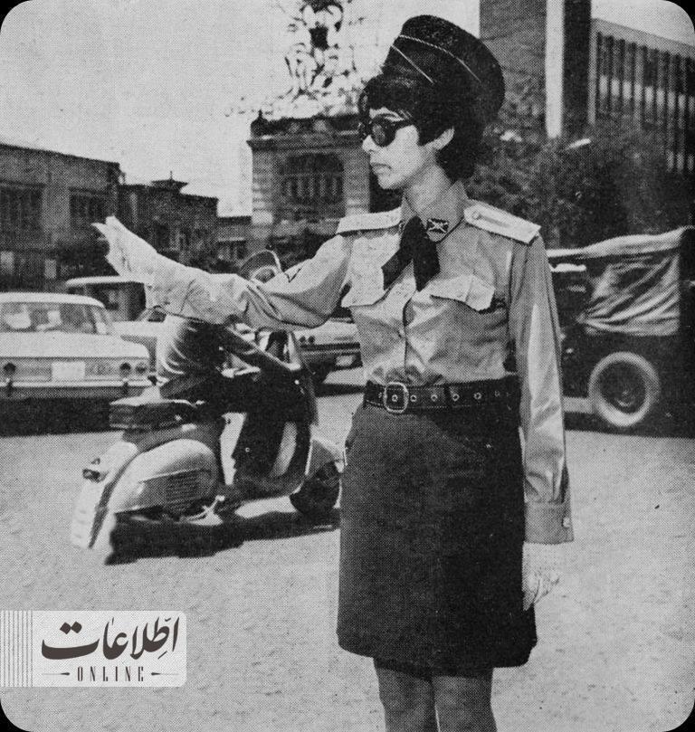 عکس | استایل پلیس زن در تهران ۵۰ سال پیش را ببینید