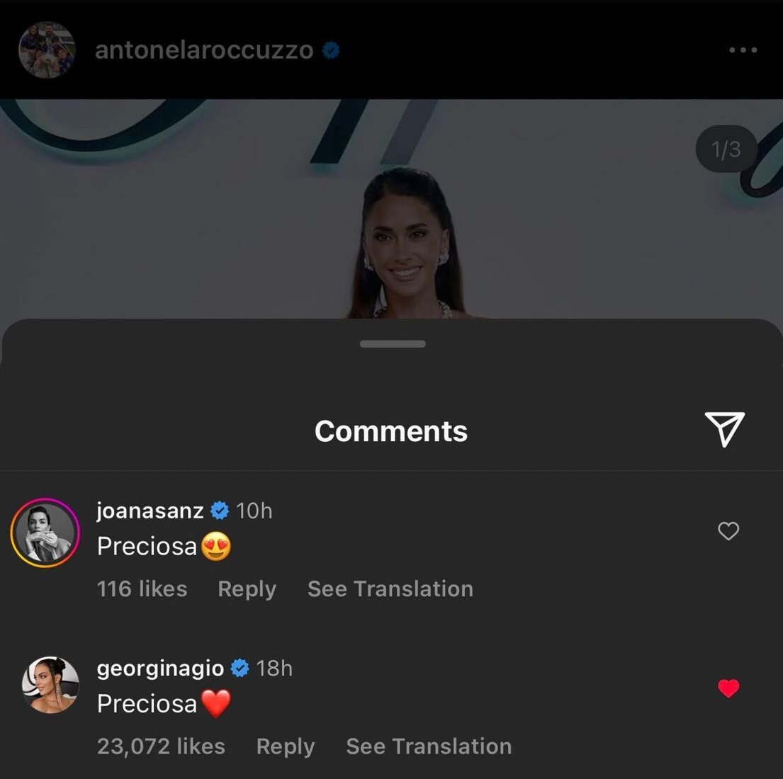 عکس | پیام بسیار خاص جورجینا به همسر مسی در فضای مجازی عکس | پیام بسیار خاص جورجینا به همسر مسی در فضای مجازی