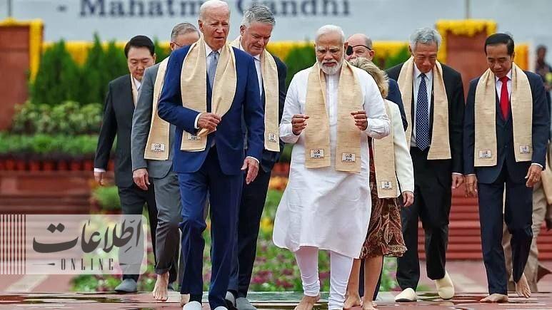 عکس | چرا رهبران جهان در هند پا برهنه شدند؟