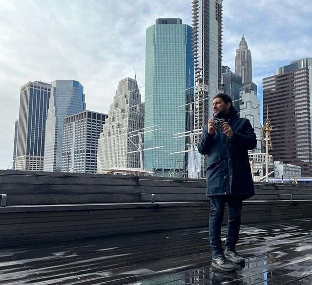 عکس | بازیگر سریال قهوه ترک در نیویورک سوژه شد