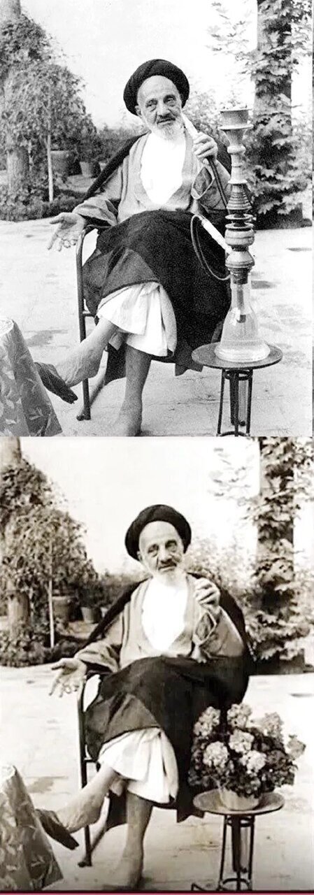 شبکه مستند درباره سانسور قلیانکشی یک روحانی توضیح داد + عکس شبکه مستند درباره سانسور قلیانکشی یک روحانی توضیح داد + عکس