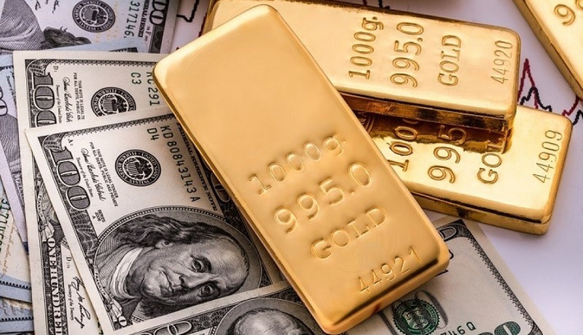 سقوط دلار و صعود طلا در بازار جهانی
