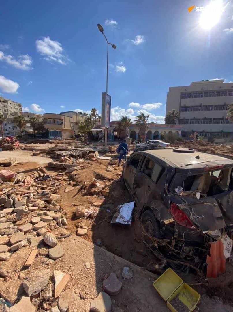 تصاویر باورنکردی از بلای خانمان برانداز لیبی