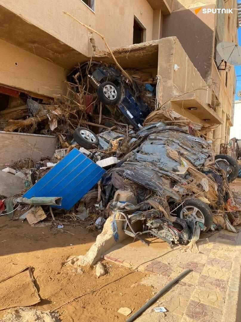 تصاویر باورنکردی از بلای خانمان برانداز لیبی