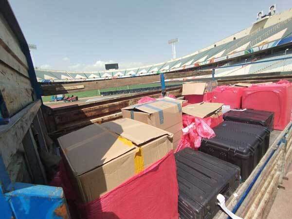 گمشده فوتبال ایران به ورزشگاه آزادی رسید + عکس گمشده فوتبال ایران به ورزشگاه آزادی رسید + عکس