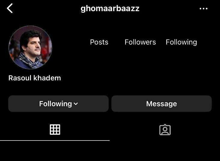 آیا رسول خادم بازداشت شده است؟ + عکس