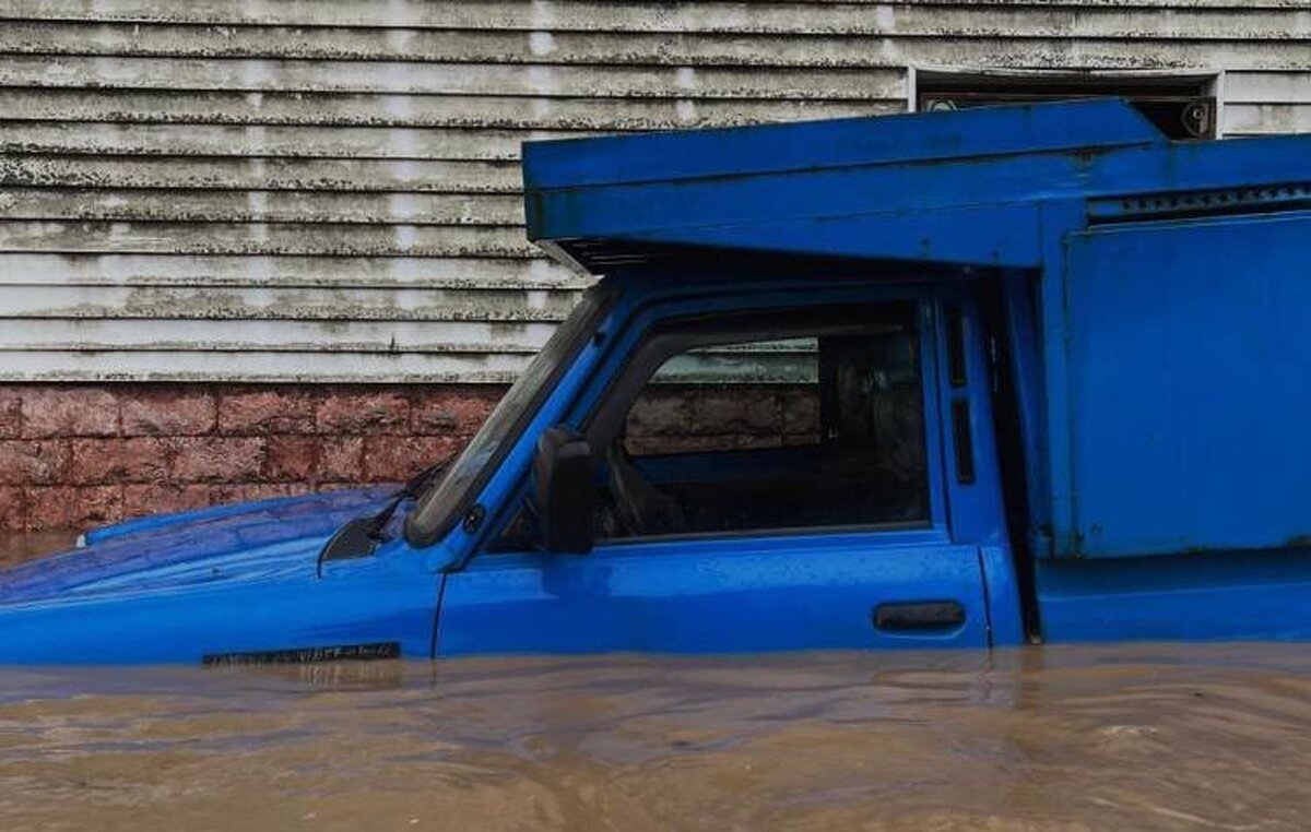عکس | « آستارا » در سیل غرق شد
