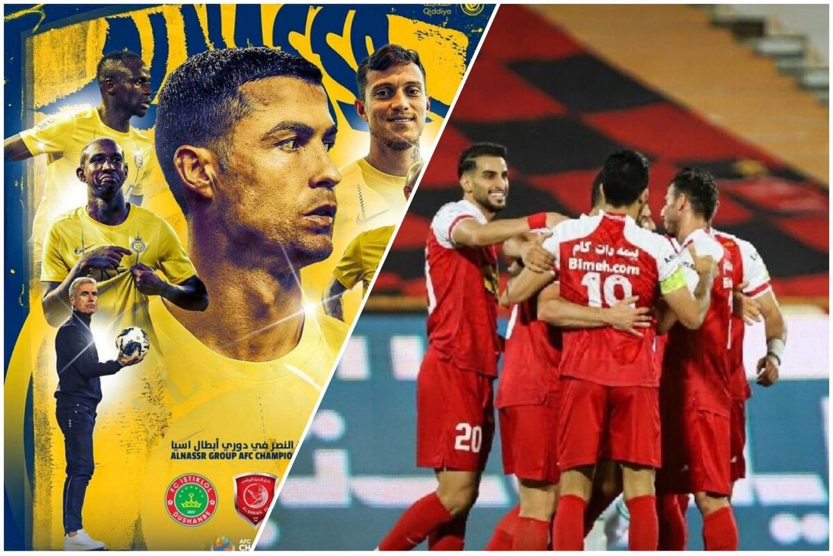 نتیجه بازی پرسپولیس و النصر در نیمه اول