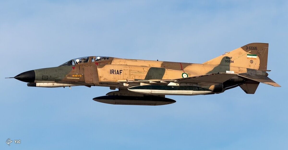 ویدیو | لحظه فرود اولین جنگنده فانتوم F-4 در ایران در زمان شاه