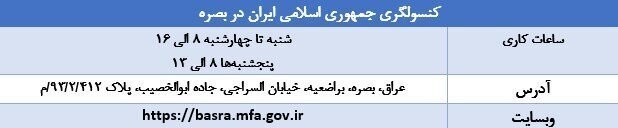 اربعین | اگر گذرنامه در عراق گم شد به این مراکز مراجعه کنید اربعین | اگر گذرنامه در عراق گم شد به این مراکز مراجعه کنید