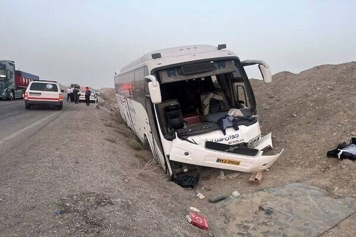 آخرین وضعیت مصدومان حادثه تصادف اتوبوس زوار ایرانی در عراق