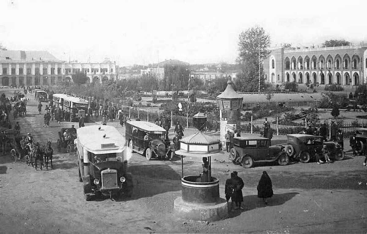 77 سال قبل میدان توپخانه چه شکلی بود؟ + عکس