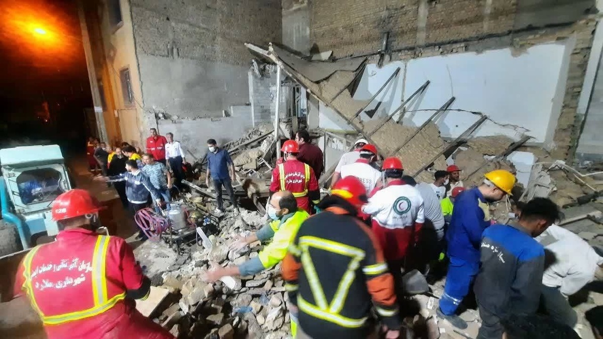 (ویدیو) | ۵ مفقود در حادثه انفجار ساختمان مسکونی