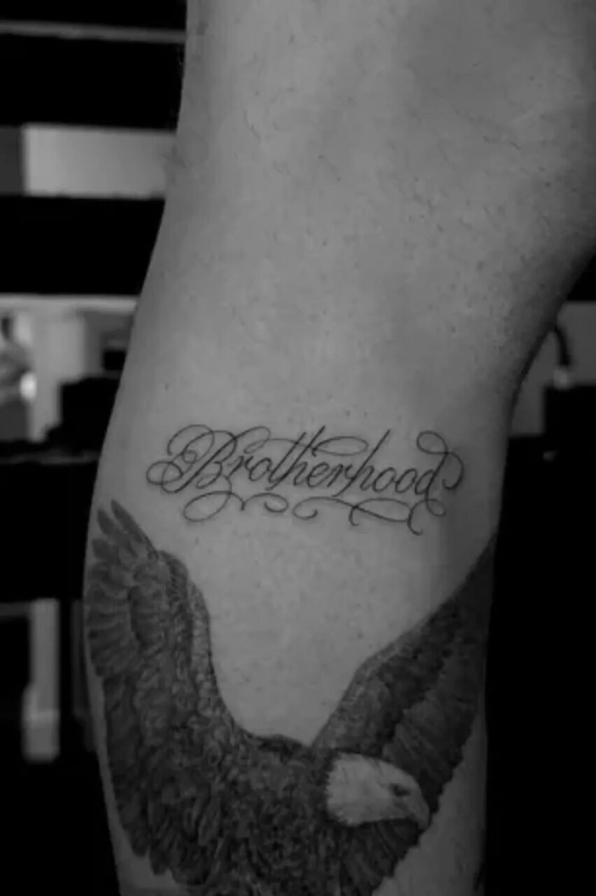 عکس | پیمان برادری سه فرزند پسر دیوید بکام با یک تتوی مشترک