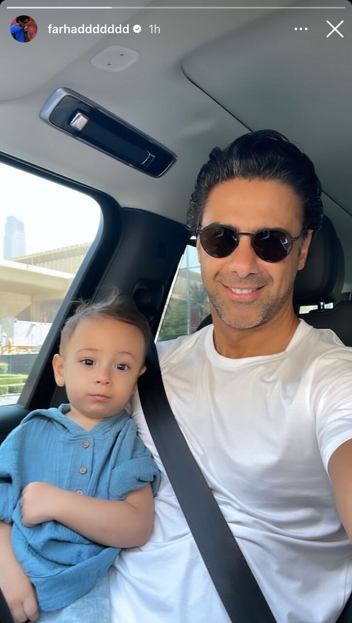 عکس | وضعیت جدید فرهاد مجیدی در ماشین سوژه شد عکس | وضعیت جدید فرهاد مجیدی در ماشین سوژه شد