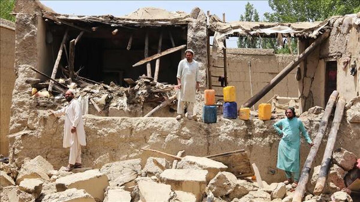 ویدیو | روستا‌های مدفون زیر آوار زلزله افغانستان