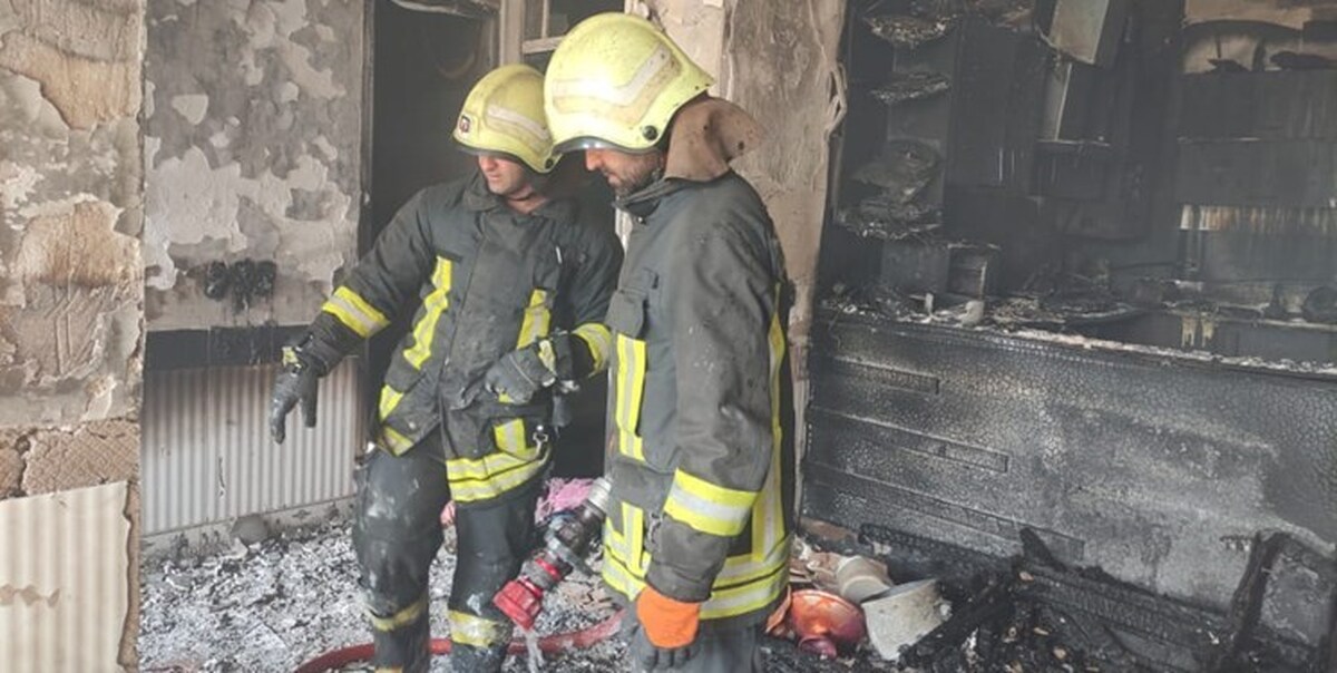 آتش‌سوزی مرگبار در یک ساختمان مسکونی در تهران