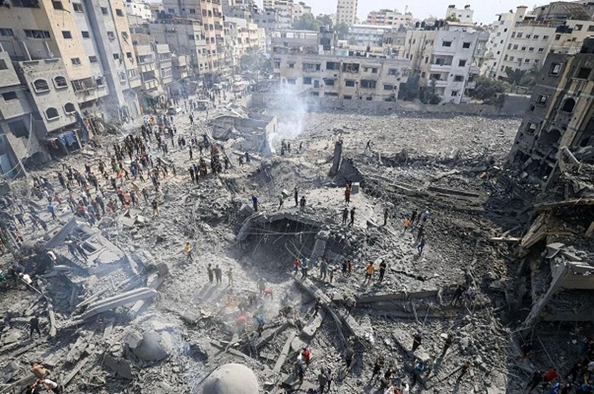 عکس | هدیه شرم آور عربستانی‌ها به مردم غزه