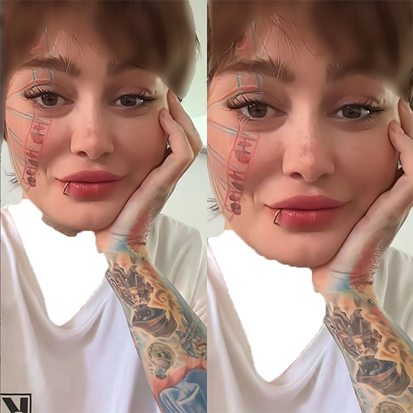 تصاویری از تتوهای عجیب سحر قریشی