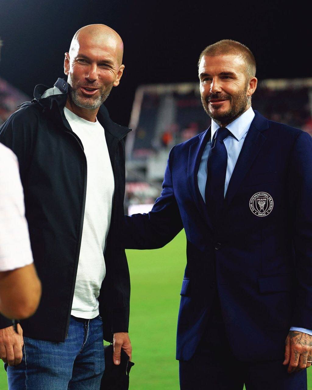 عکس | مهمان ویژه دیوید بکام در اینترمیامی